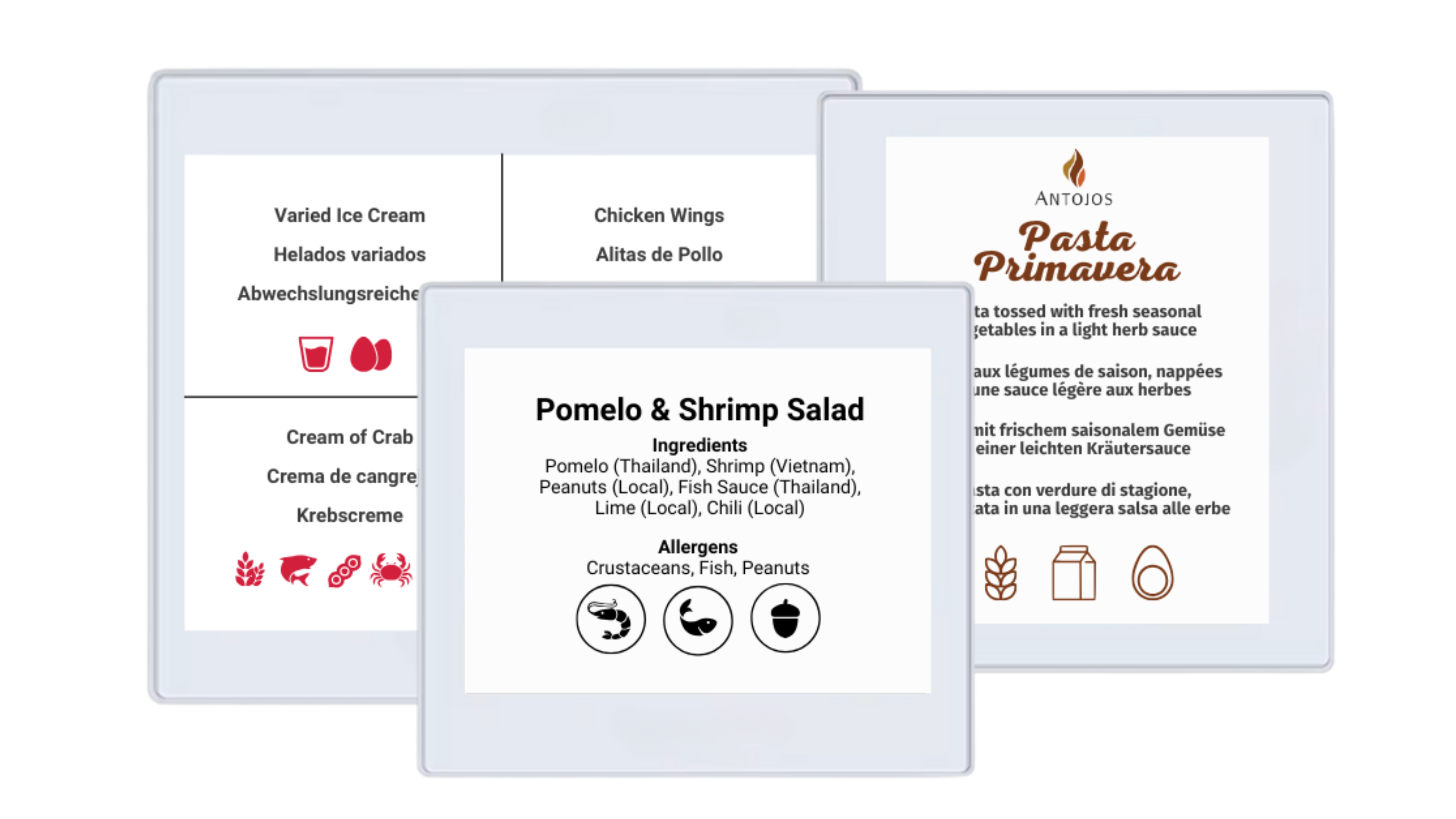 Food labeling challenge illustration