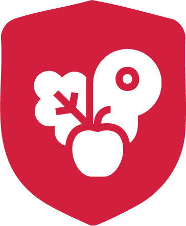 CalcMenu icon and text highlighting precise meal planning for dietary and allergen needs.